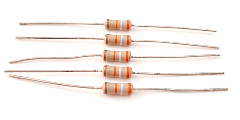 Imagem de Kit 05 Resistor Precisão 39K 1/4W 5%