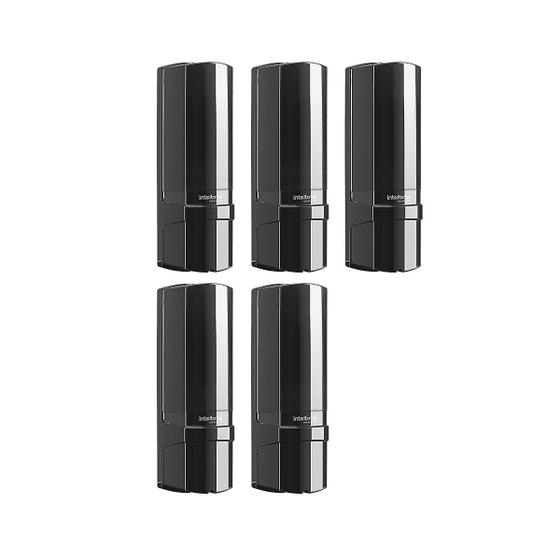 Kit 05 Sensor De Barreira Intelbras 3 Feixes Iva 9100 Tri Sensor de