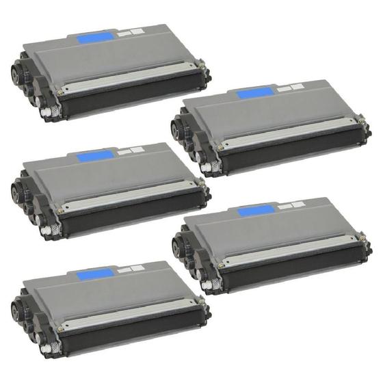 Imagem de Kit 05 Toner TN3392 compatível para impressora brother DCP-8157DN