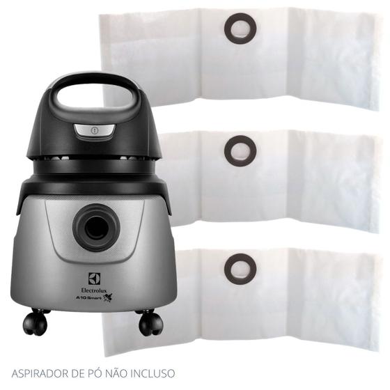 Imagem de Kit 06 Saco Aspirador De Pó Electrolux Descartável A10N1 Mod. Novo Refil Compatível com Bocal de Encaixe 45 mm