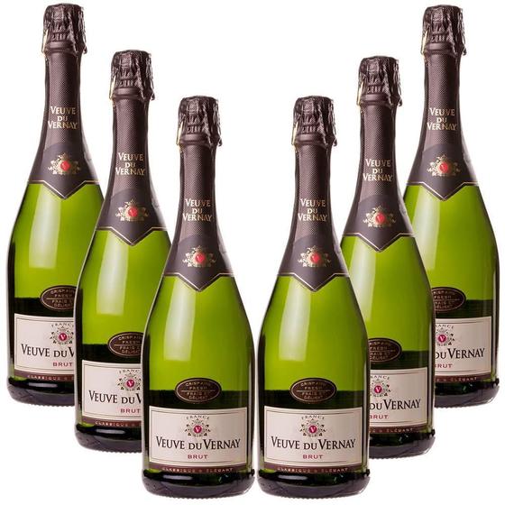 Imagem de Kit 06 Unidades Espumante Veuve Du Vernay Brut 750Ml