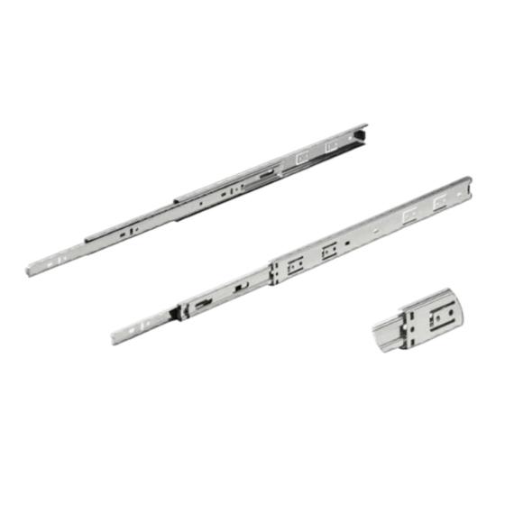 Kit 07 Pares Corrediça Telescópico Light 40cm Gavetas - Renna / Hardt / Metalnox Imagem de Kit 07 Pares Corrediça Telescópico Light 40cm Gavetas