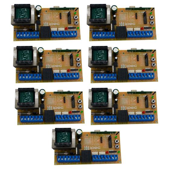 Imagem de Kit 07 placa central automatizador ipec a2369 x2 st full