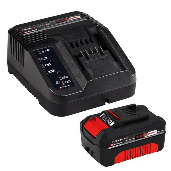 Imagem de Kit 1 Bateria 4,0ah 18v+ 1 Carregador 900w Bivolt 4512106 EINHELL