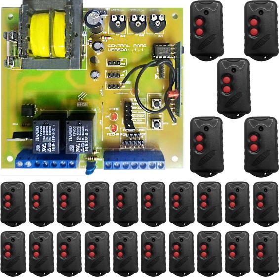 Imagem de Kit 1 Central De Comando Pars + 25 Ctrls Code Learning 5103