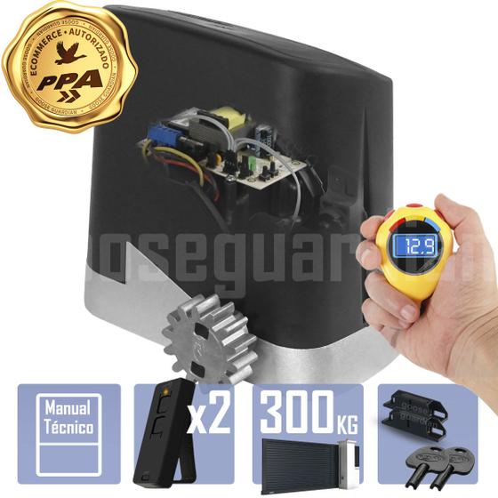 Kit 1 Motor PPA 1/4CV Dz Home 2 Control Portão 300Kg é boa?