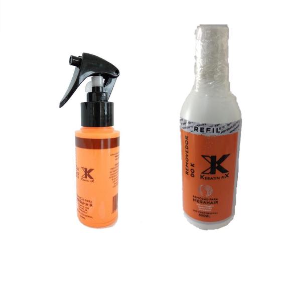 Imagem de Kit 1 Removedor De Queratina Spray 100Ml + 1 Refil De 500Ml