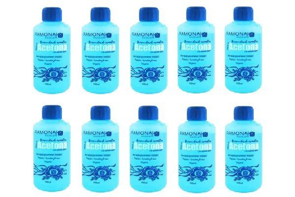 Imagem de Kit 10 Acetona 100ml - Ramona Make Up