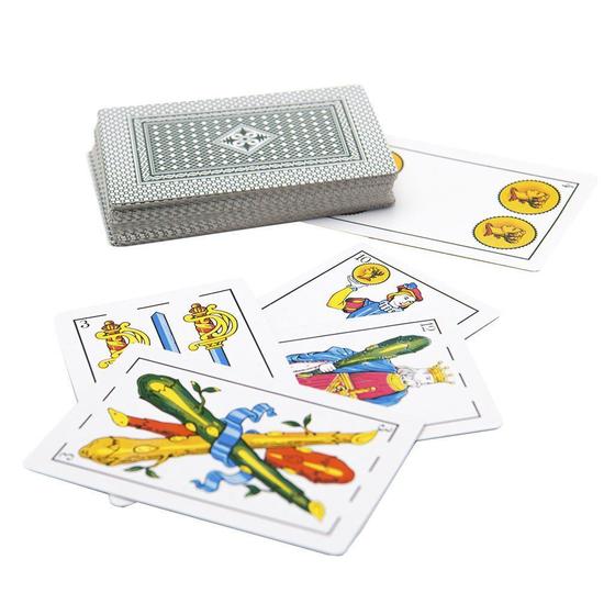 Kit 10 Baralhos Espanhol Truco 40 Folhas De Papel Gici Sports Deck de Cartas Magazine Luiza Kit 10 Baralhos Espanhol Truco 40 Folhas De Papel Gici Sports Deck de Cartas Magazine Luiza