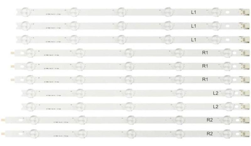 Imagem de Kit 10 Barras De Led Para Tv Lg 42 Agf78326501