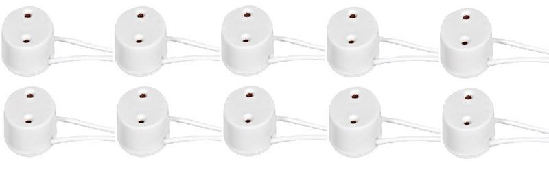 Portalampada G13 Per Tubi Fluorescenti T8/T12 - 500V 2A Per LED E Tradizionali - Foto 4