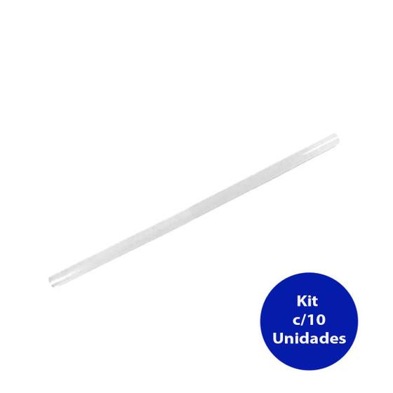 Imagem de Kit 10 bastão cola quente fino semi transparente Rendicolla