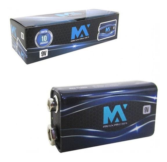 Kit 10 Baterias 9v Menor preço em Kit 10 Baterias 9v