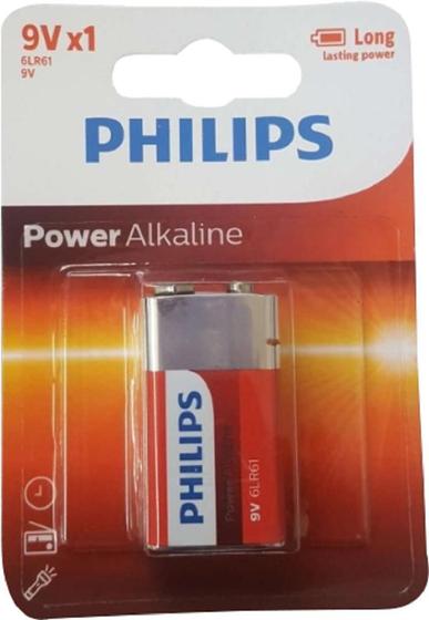 Imagem de Kit 10 Baterias 9V Philips Encartelada