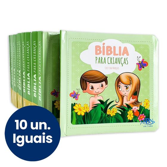 Imagem de Kit 10 Bíblia para Crianças  Capa Dura Almofada  Todolivro