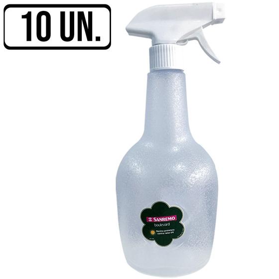 Kit 10 Borrifador Pulverizador 580ml 3 Funções - Qualidade Sanremo Menor preço em Kit 10 Borrifador Pulverizador 580ml 3 Funções - Qualidade Sanremo