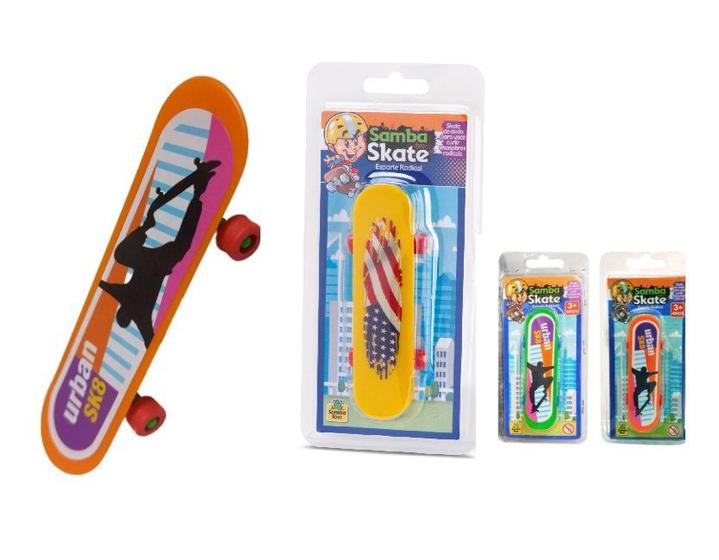 Imagem de Kit 10 Brinquedos Skate de Dedo Esporte Radical Sortido