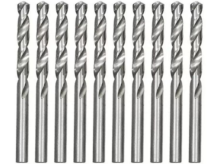 Kit 10 Brocas Aço Rápido Polida 3mm Para Metal Mtx Menor preço em Kit 10 Brocas Aço Rápido Polida 3mm Para Metal Mtx