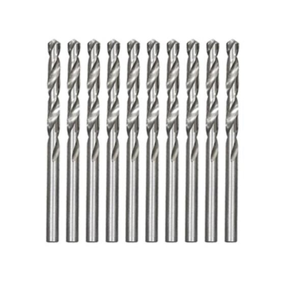 Imagem de Kit 10 Brocas De Aço Rápido Hss 1 Mm Para Metais Mtx 715109