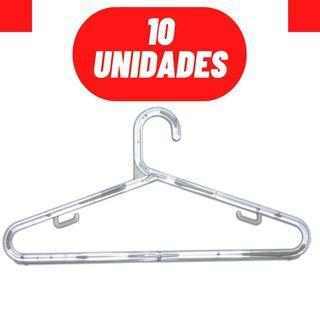 kit 10 Cabides acrílico 8mm Adulto Reforçado - organizadores para Casa, Loja e lavanderia Menor preço em kit 10 Cabides acrílico 8mm Adulto Reforçado - organizadores para Casa, Loja e lavanderia