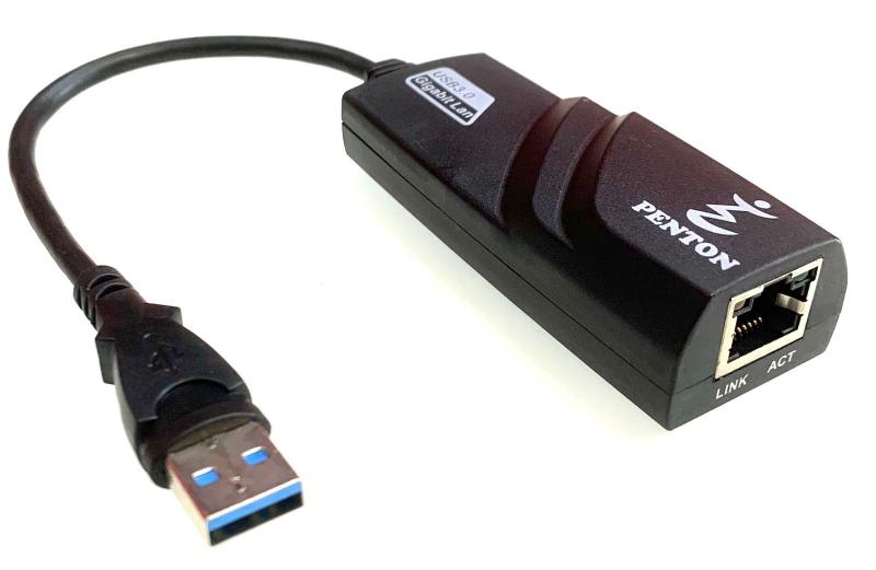 Imagem de Kit 10 Cabo Adaptador De Rede Usb 3.0 Rj45 10/100/1000mbps Nfe Atacado