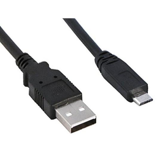 Imagem de Kit 10 Cabo USB Micro 5 Pinos - 1.8m