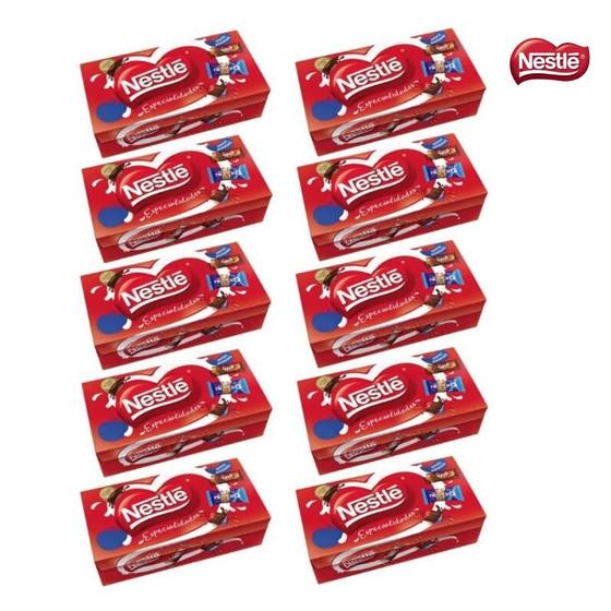 Kit 10 Caixa De Bombom Barras Nestlé Especialidades 251g Menor preço em Kit 10 Caixa De Bombom Barras Nestlé Especialidades 251g