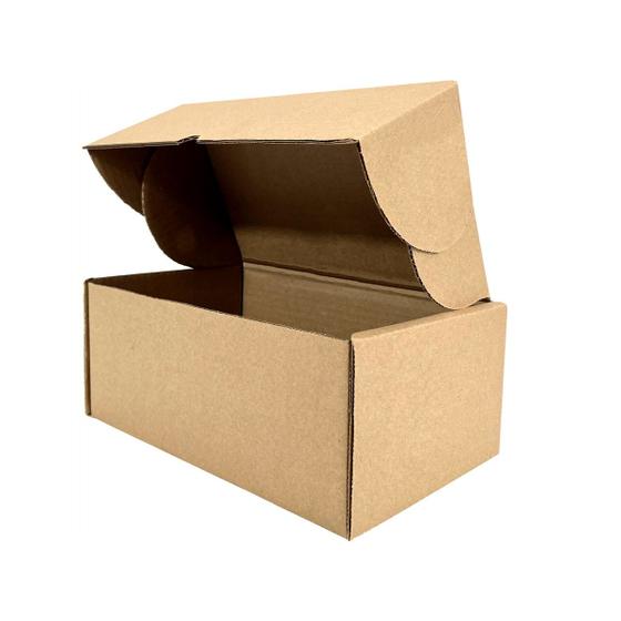 Imagem de Kit 10 Caixas de Papelão Montável 26x15x10 Para Envios Ecommerce