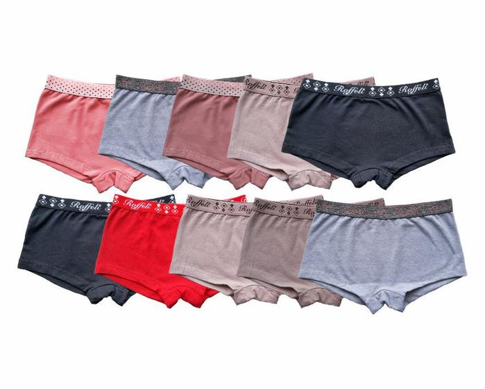 Kit 10 Calcinha Box Boxer Feminina Cotton Algodão Cores Lisas Menor preço em Kit 10 Calcinha Box Boxer Feminina Cotton Algodão Cores Lisas