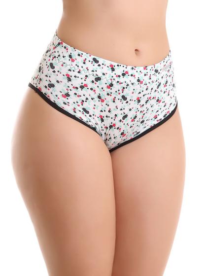 Kit 10 calcinha senhora elástico embutido no cós calçola estampada isa lingerie Menor preço em Kit 10 calcinha senhora elástico embutido no cós calçola estampada isa lingerie