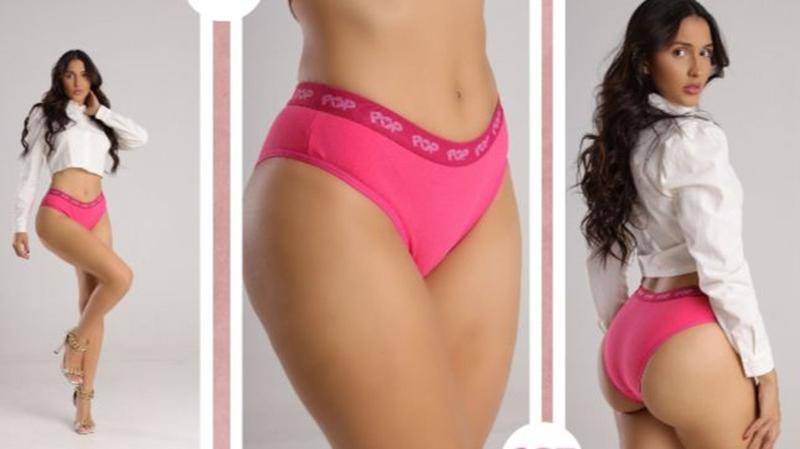 Imagem de Kit 10 Calcinhas Algodão Pop Adulto Básica Lisa Com Coz Largo Sortidas