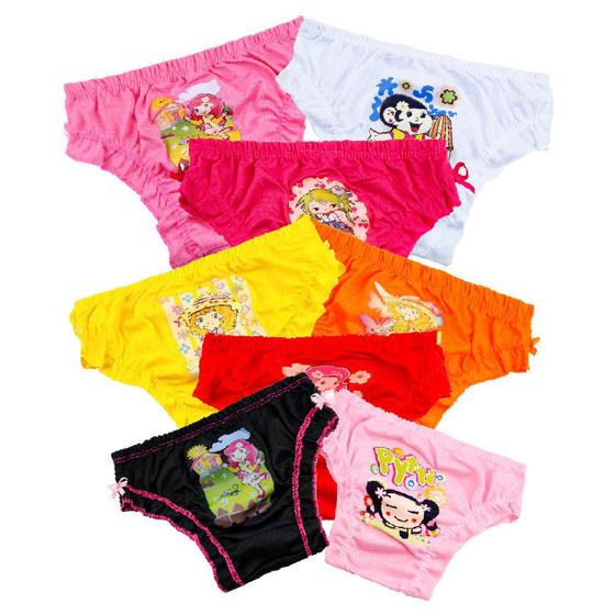KIT 10 calcinhas infantil menina lisa 100% algodão desenho princesas tanga criança bebe 1 a 6 anos Menor preço em KIT 10 calcinhas infantil menina lisa 100% algodão desenho princesas tanga criança bebe 1 a 6 anos