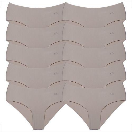 Imagem de Kit 10 Calcinhas Short Conforto A Laser Feminina Atacado