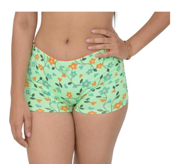 Imagem de kit 10  Calcinhas Shortinho Box Cueca Feminina Adulto 