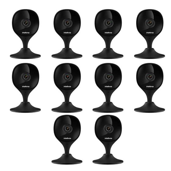 Kit 10 Câmera Wifi Full Hd Intelbras Imx Black Câmera Inteligente