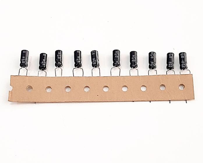 Imagem de Kit 10 Capacitor Eletrolítico 4,7uf 50v 85ºc - Original RSS