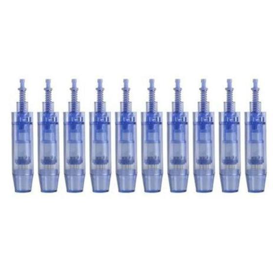 Imagem de Kit 10 Cartuchos 12 pontas Dermapen Microagulhamento Demografo