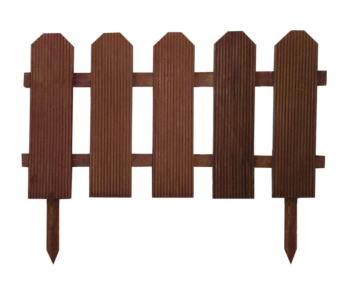 Kit 10 Cerquinhas De Madeira Para Jardim 50X40Cm Colonial P - Madetop ...