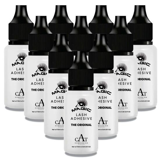 Imagem de Kit 10 Colas de Cílios Magic CAT Atelier 10ml