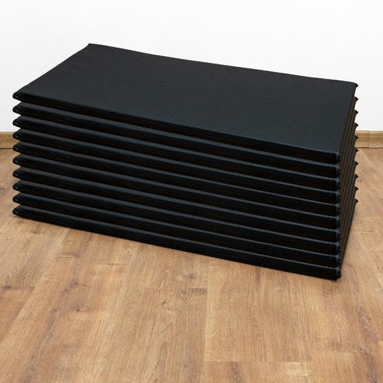 KIT 10 Colchonete Para Exercícios 90 X 40 X 3cm Yoga/Ginastica/Pilates/Fitness Menor preço em KIT 10 Colchonete Para Exercícios 90 X 40 X 3cm Yoga/Ginastica/Pilates/Fitness