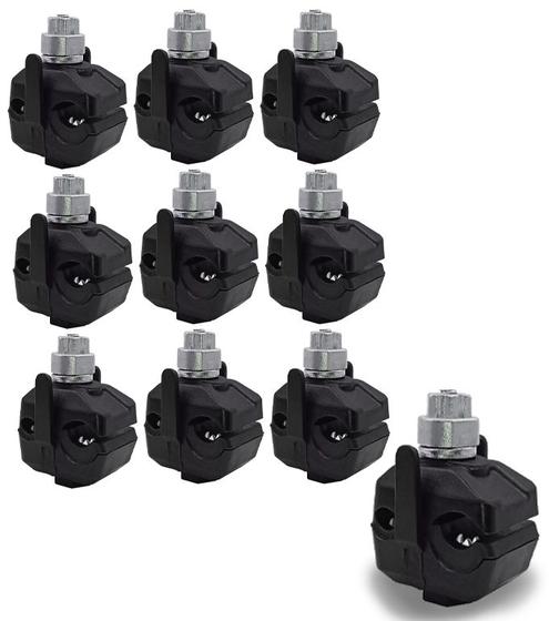 Imagem de Kit 10 conector perfurante 10-120 mm deriv 6 - 35 mm2 cpp002