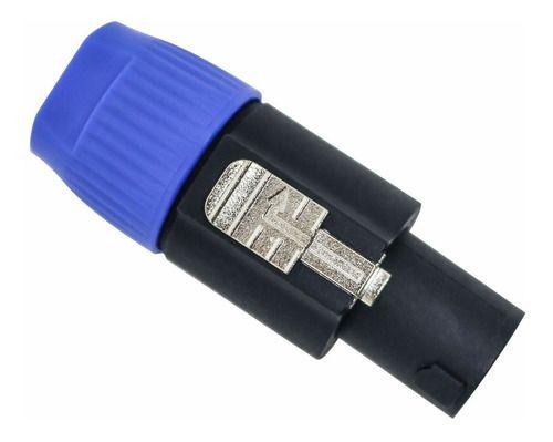 Imagem de Kit 10 Conector Plug Speakon Tipo Neutrik 4 Polos Macho Sa2x