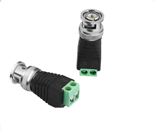 Imagem de Kit 10 Conectores BNC Macho