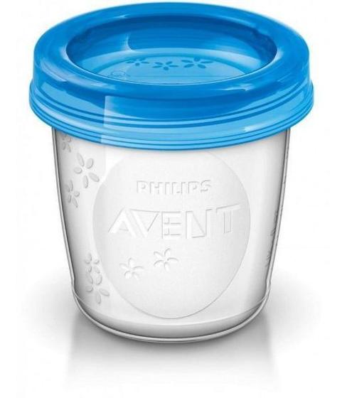 Imagem de Kit 10 Copos Armazenamento Leite Materno Philips Avent