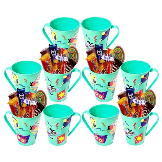 Imagem de Kit 10 Copos Minions Meu Malvado Favorito Caneca Lembrança de Festa Aniversário