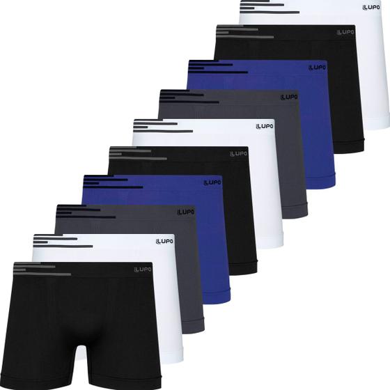 Kit 10 Cuecas Boxer Lupo Original Box Masculino Microfibra Sem Costura Atacado Adulto é boa?