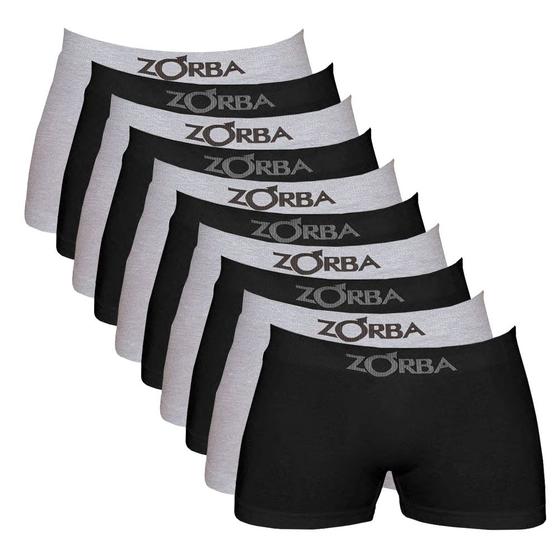 Imagem de Kit 10 Cuecas Boxer Zorba 781 Algodão V1 Sortidas - Cor Sortido