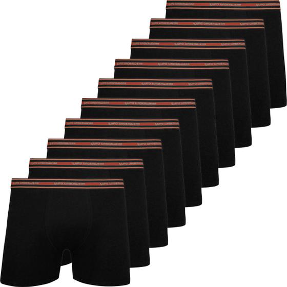 Kit 10 Cuecas Lupo Original Boxer Em Algodão Box Masculina Cotton Adulto Atacado Confortável 523 Menor preço em Kit 10 Cuecas Lupo Original Boxer Em Algodão Box Masculina Cotton Adulto Atacado Confortável 523