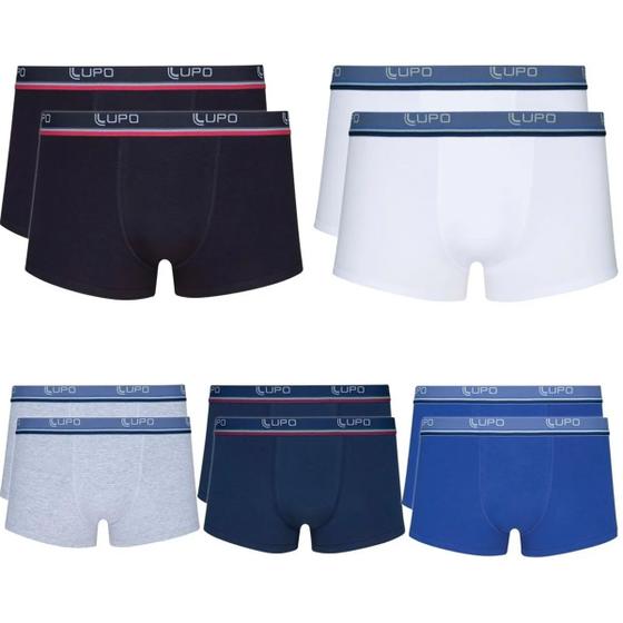 Kit 10 Cuecas Lupo Sunga Em Algodão Cotton Masculina Adulto Boxer Box Atacado Original 460 Menor preço em Kit 10 Cuecas Lupo Sunga Em Algodão Cotton Masculina Adulto Boxer Box Atacado Original 460