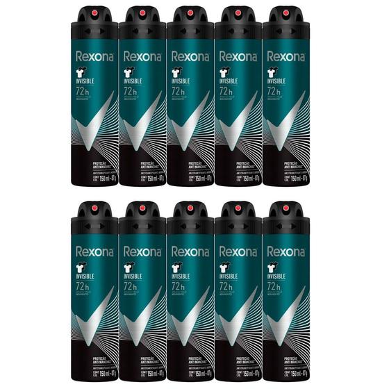 Antitranspirante Rexona Feminino Aerosol Invisible 150ml